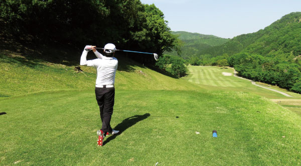 ラウンドレッスン風景